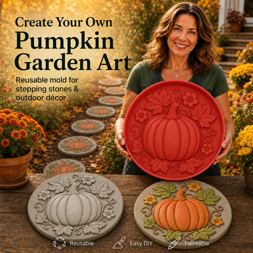 🎃 Last-Day Sale - Halloween Garden Stepping Stone Mold
