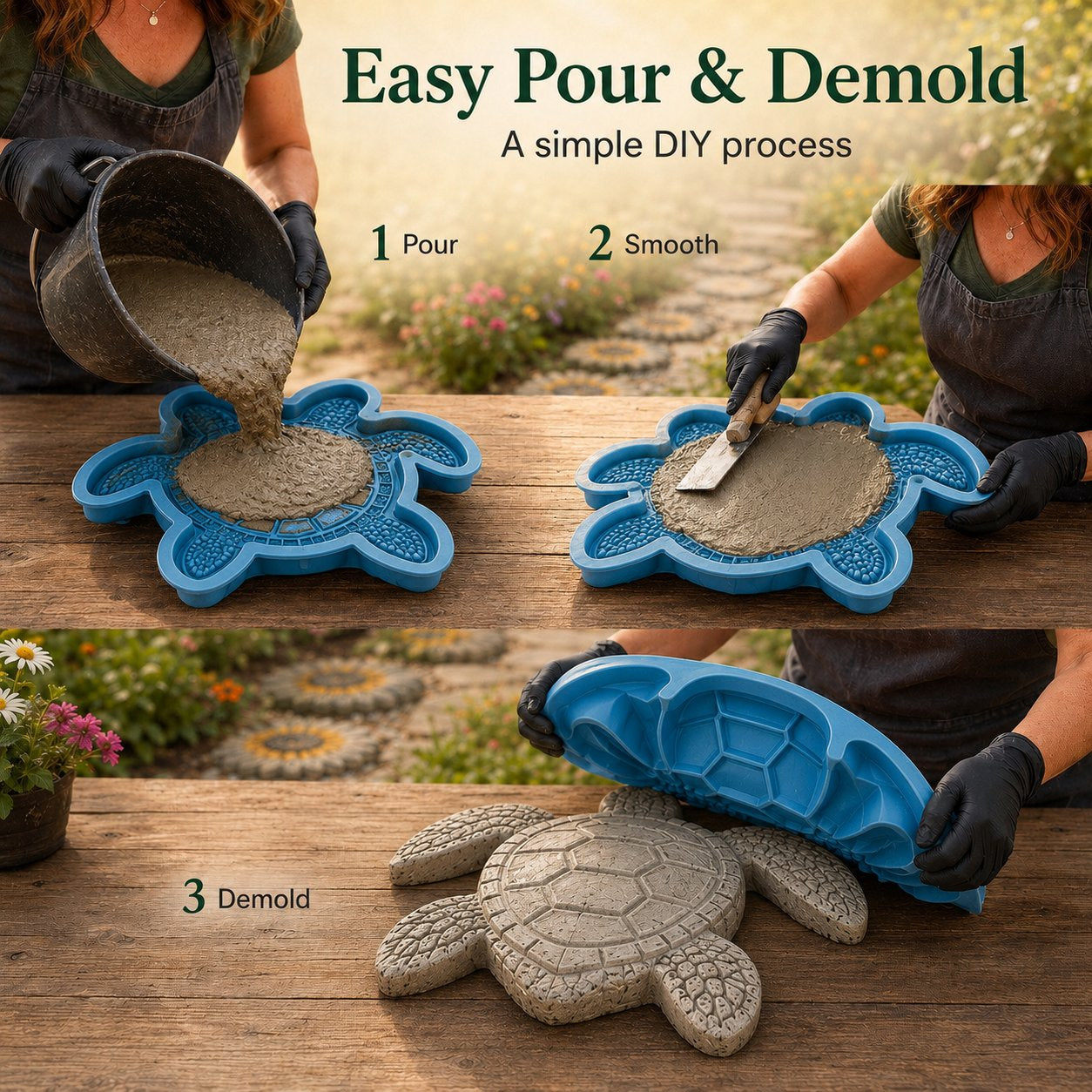 💥 LAST DAY 49% OFF - Ocean Garden Art Mold