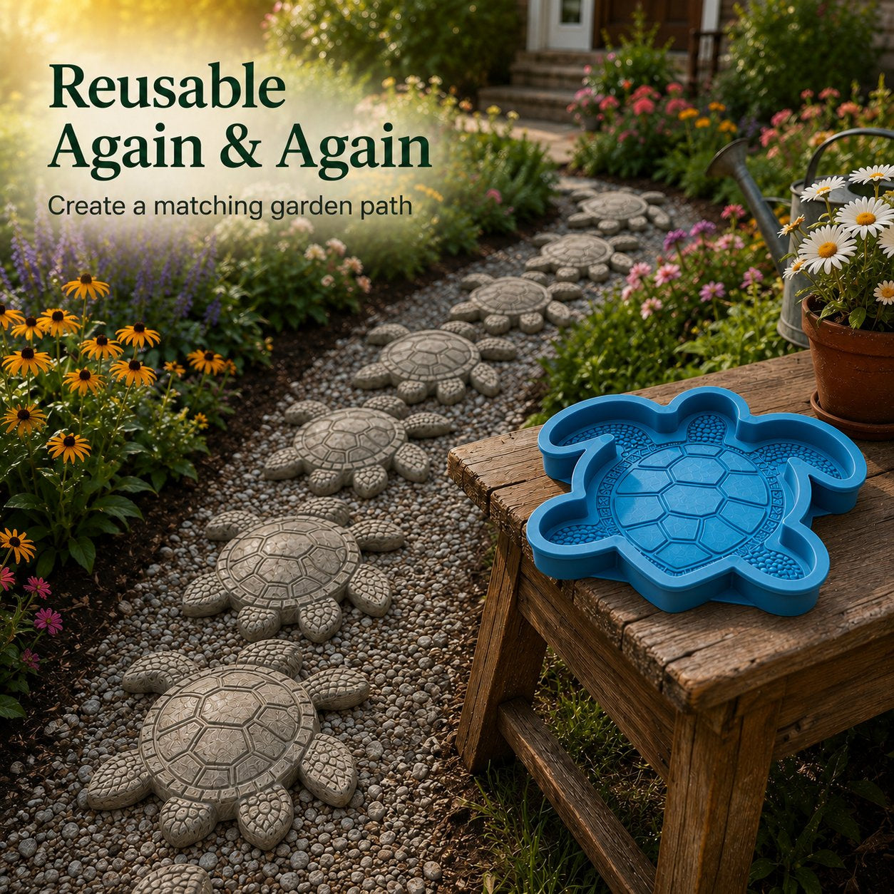 💥 LAST DAY 49% OFF - Ocean Garden Art Mold