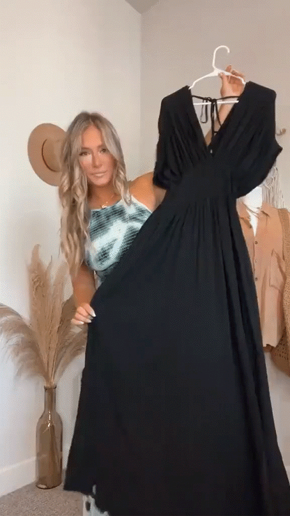 🔥Free Shipping & 50% OFF💗New fashion Slit effortless long dress