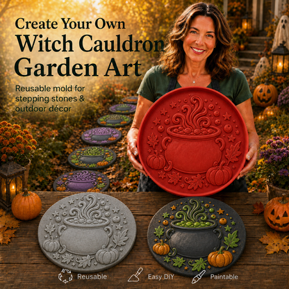 🎃 Last-Day Sale - Halloween Garden Stepping Stone Mold