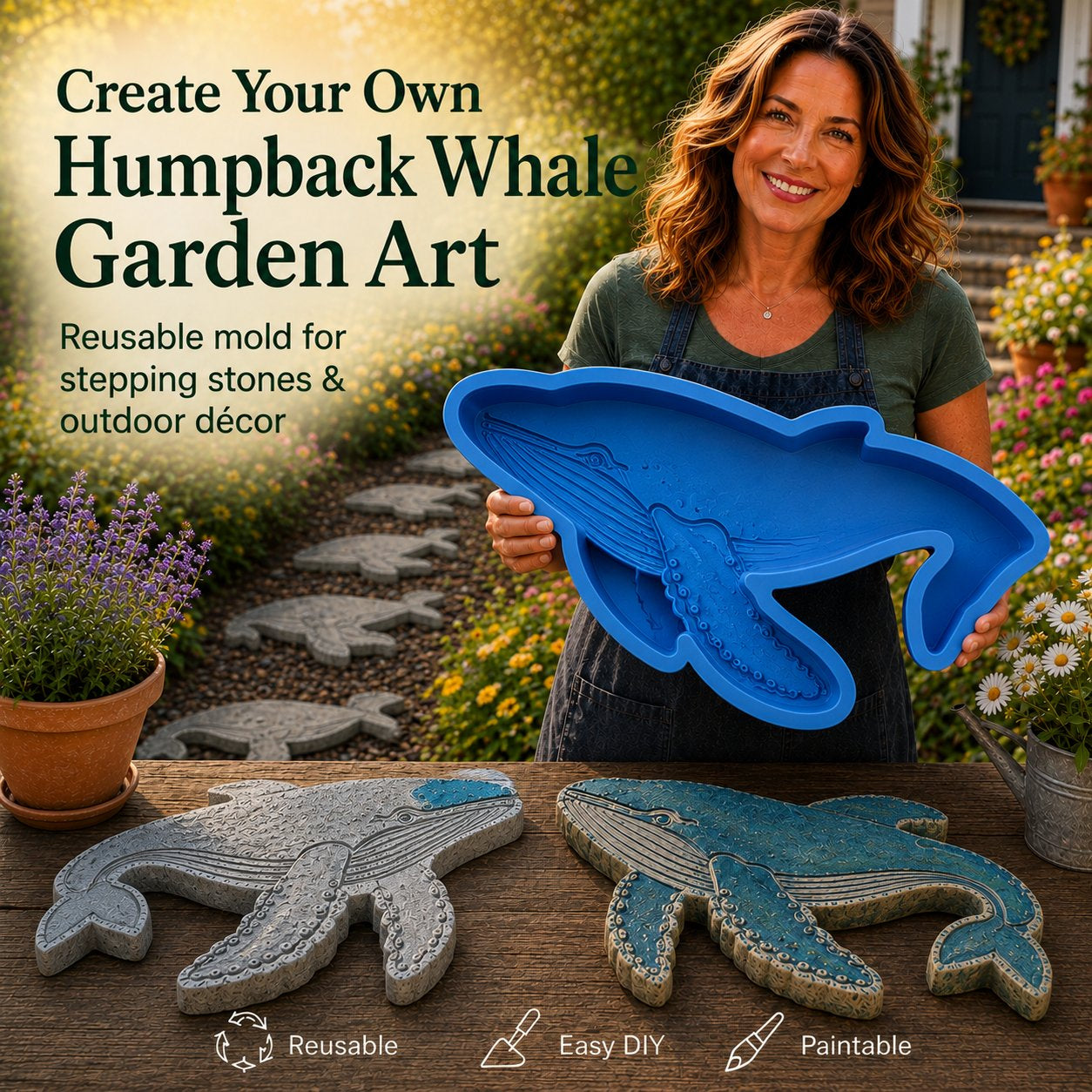 💥 LAST DAY 49% OFF - Ocean Garden Art Mold