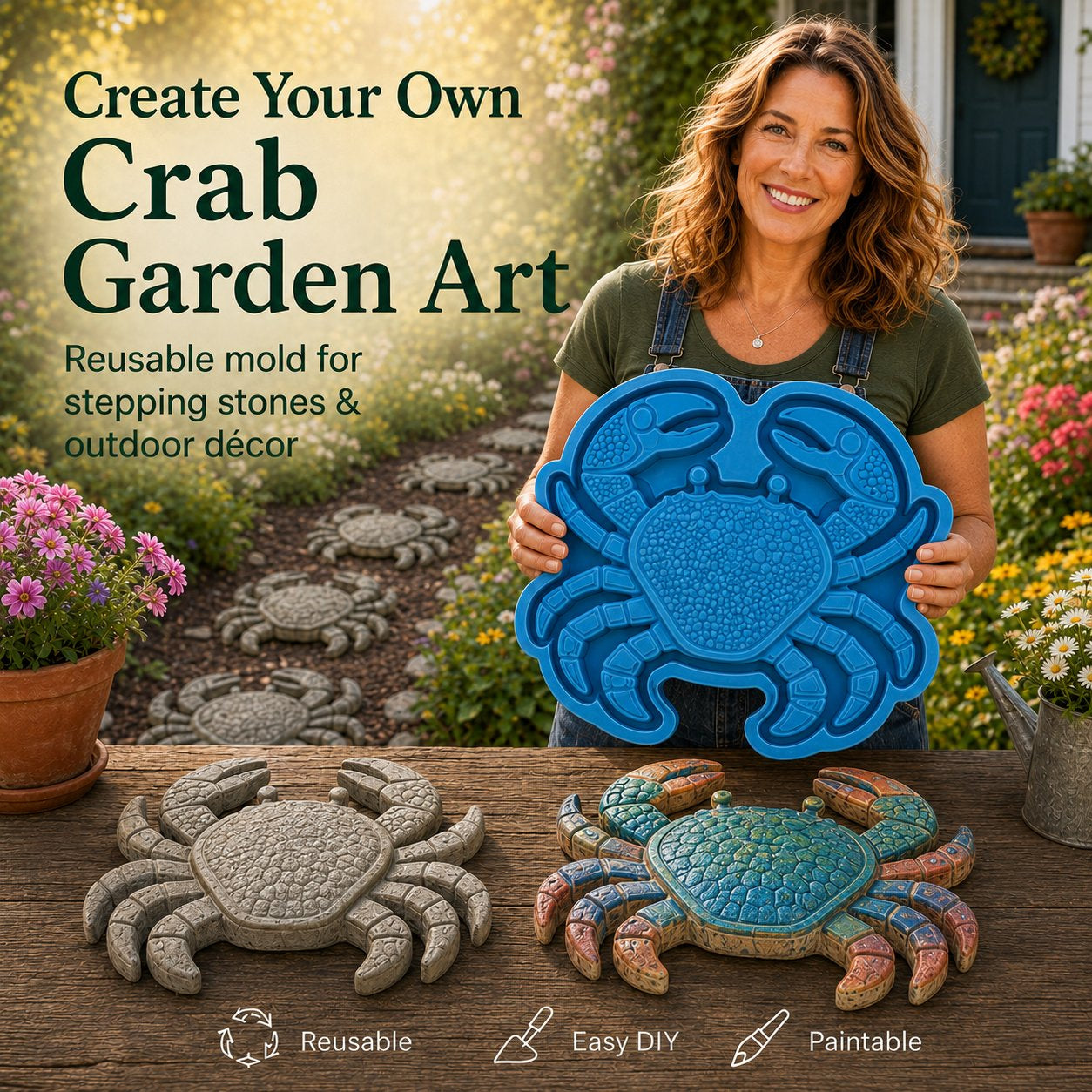 💥 LAST DAY 49% OFF - Ocean Garden Art Mold