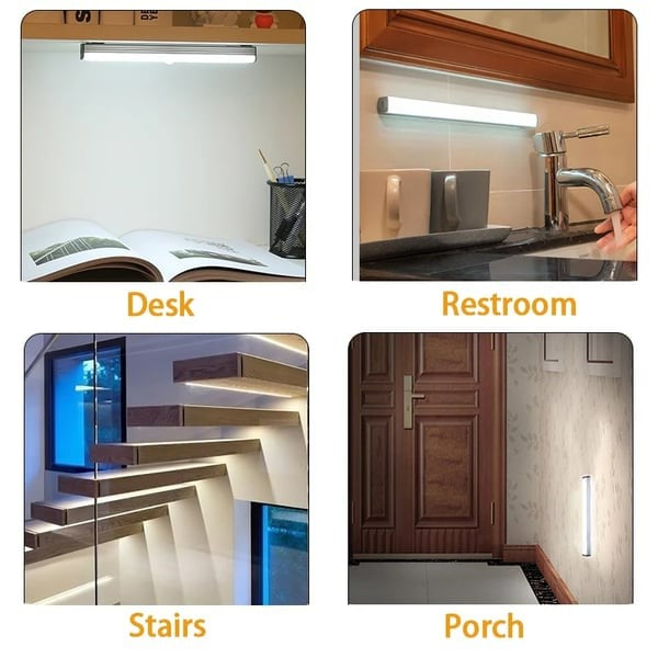 🥳2026 HOT SALE🥳💞50K+ SOLD!💡Punch-free Smart Sensor Magnetic Rechargeable LED Lights