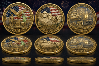 🔥Last Day 50% OFF🔥250 Years of Freedom Veteran Tribute Coin