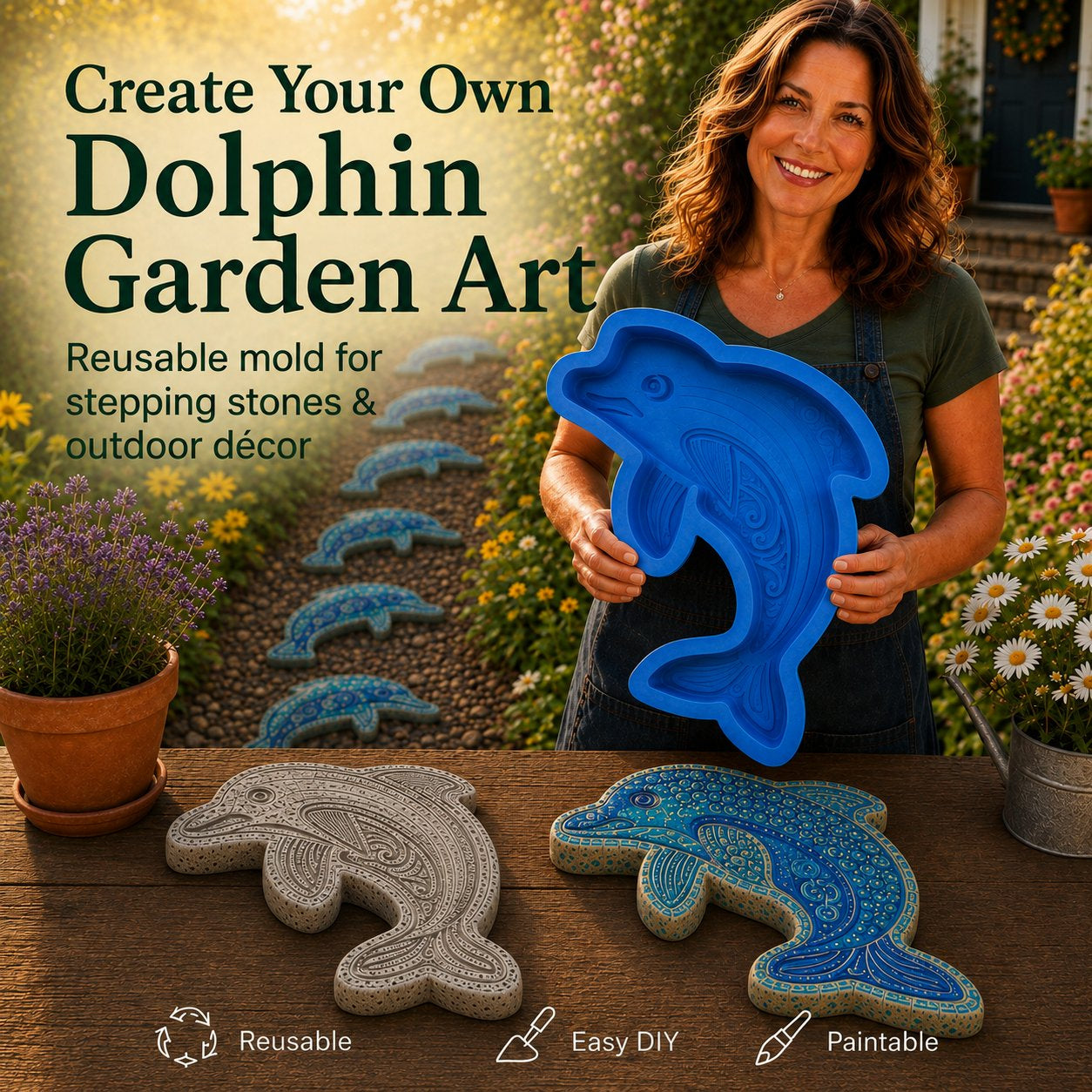 💥 LAST DAY 49% OFF - Ocean Garden Art Mold