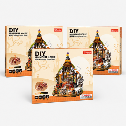 Wravion DIY Miniature House - Haunted Candy House DG186
