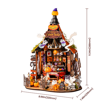 Rolife DIY Miniature House - Haunted Candy House DG186