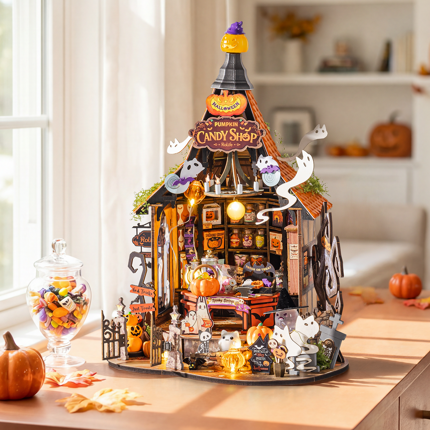 Rolife DIY Miniature House - Haunted Candy House DG186
