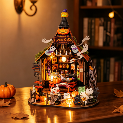 Rolife DIY Miniature House - Haunted Candy House DG186