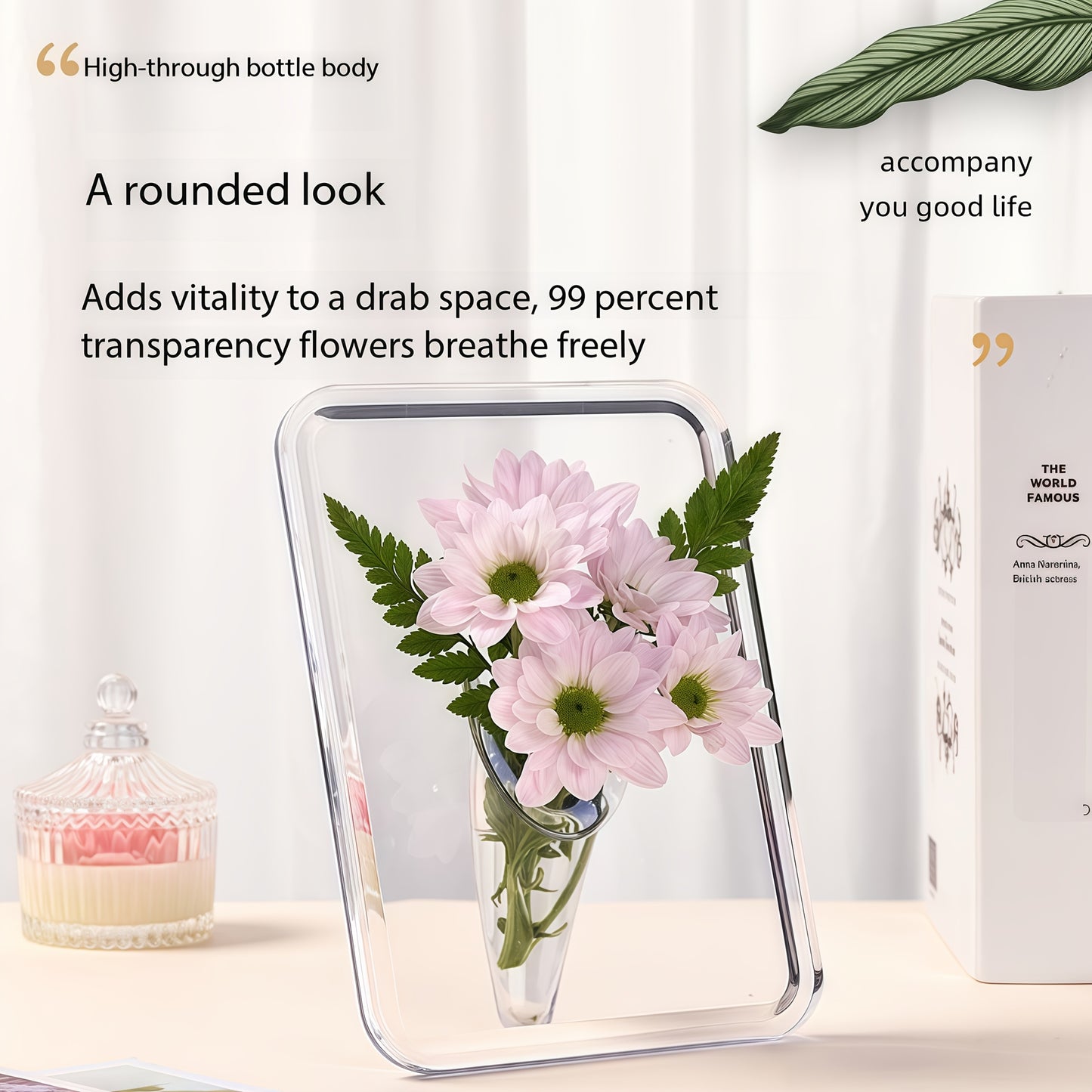 Modern Acrylic Vase