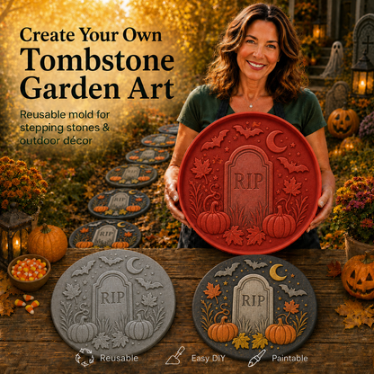 🎃 Last-Day Sale - Halloween Garden Stepping Stone Mold