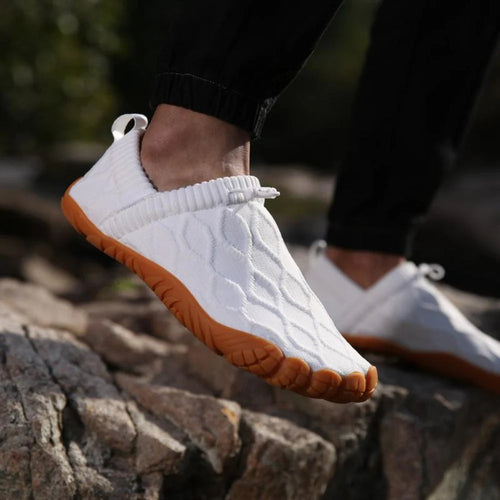 Soft sole non-slip walking sneakers suitable for indoor and outdoor use
