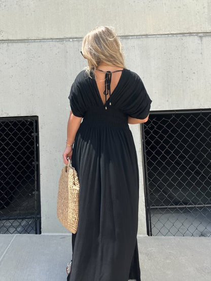 🔥Free Shipping & 50% OFF💗New fashion Slit effortless long dress