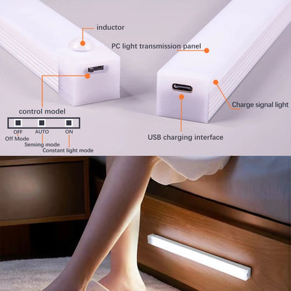 🥳2026 HOT SALE🥳💞50K+ SOLD!💡Punch-free Smart Sensor Magnetic Rechargeable LED Lights