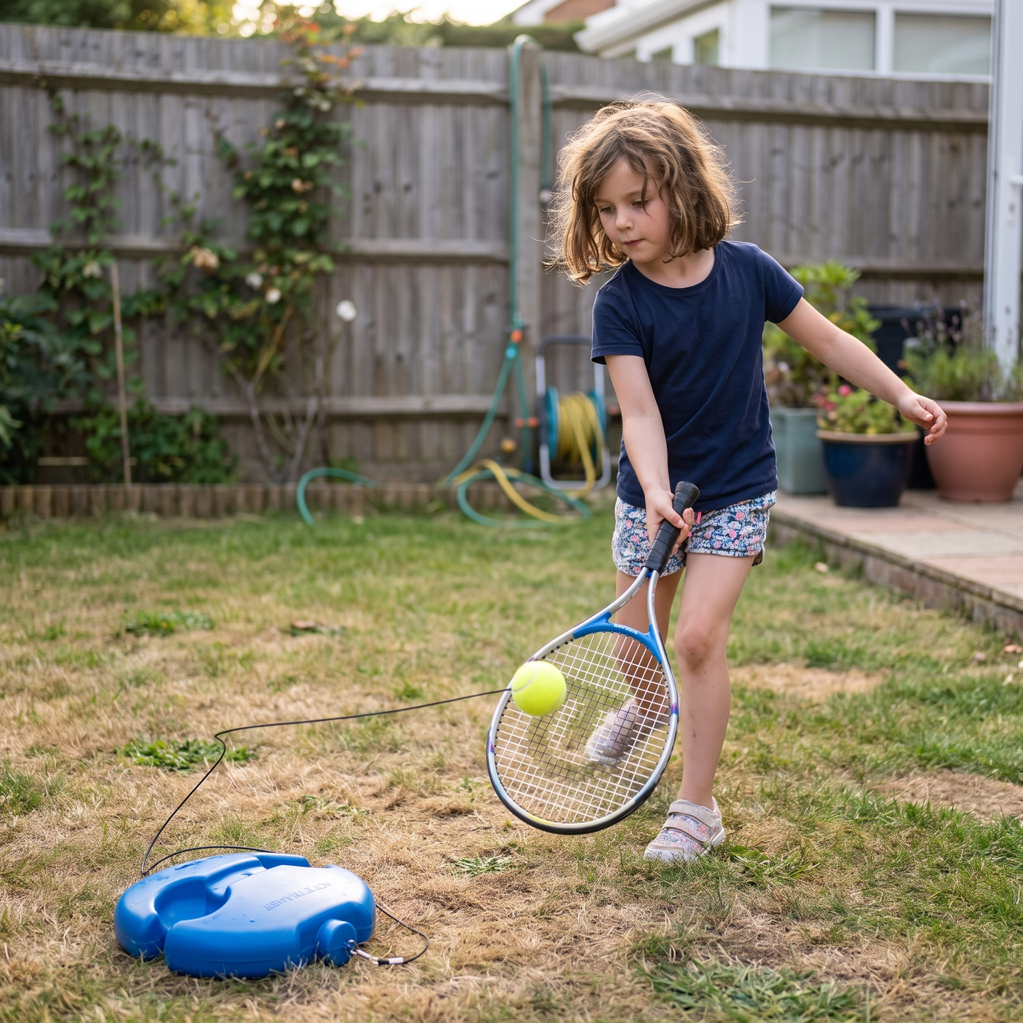 Tennis Trainer with Rebound Ball