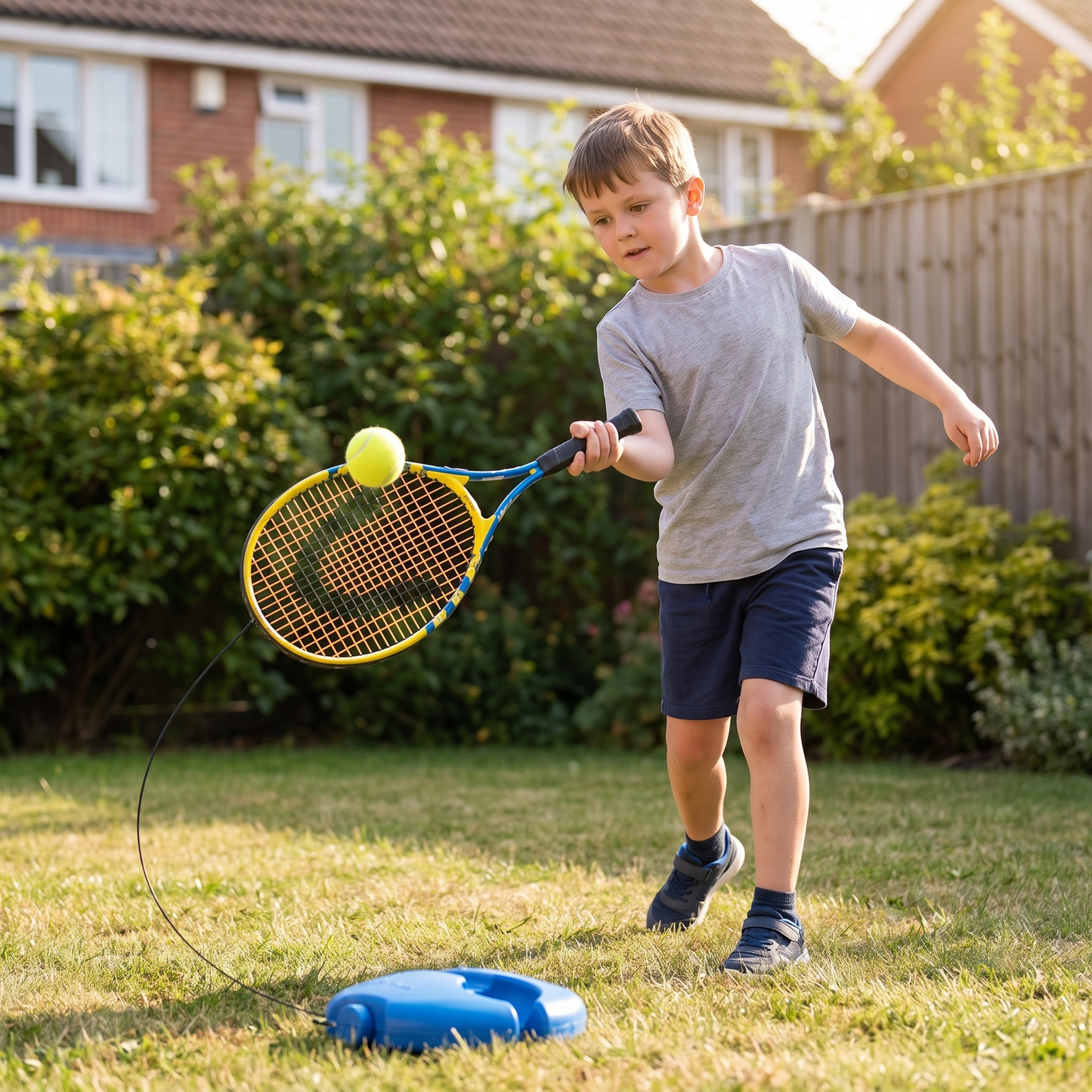 Tennis Trainer with Rebound Ball