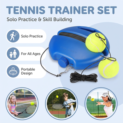 Tennis Trainer with Rebound Ball