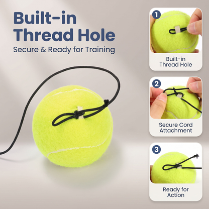 Tennis Trainer with Rebound Ball