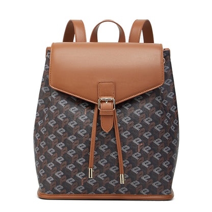 Chic Women’s Patterned Backpack – Lightweight Travel & Everyday Shoulder Bag
