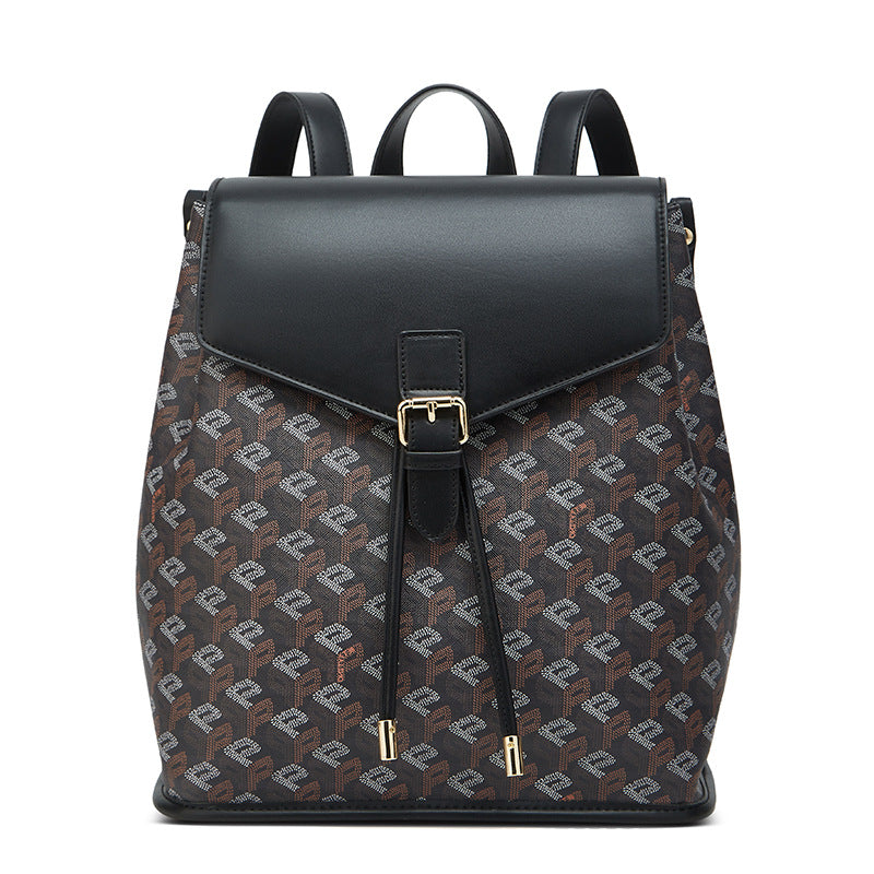 Chic Women’s Patterned Backpack – Lightweight Travel & Everyday Shoulder Bag