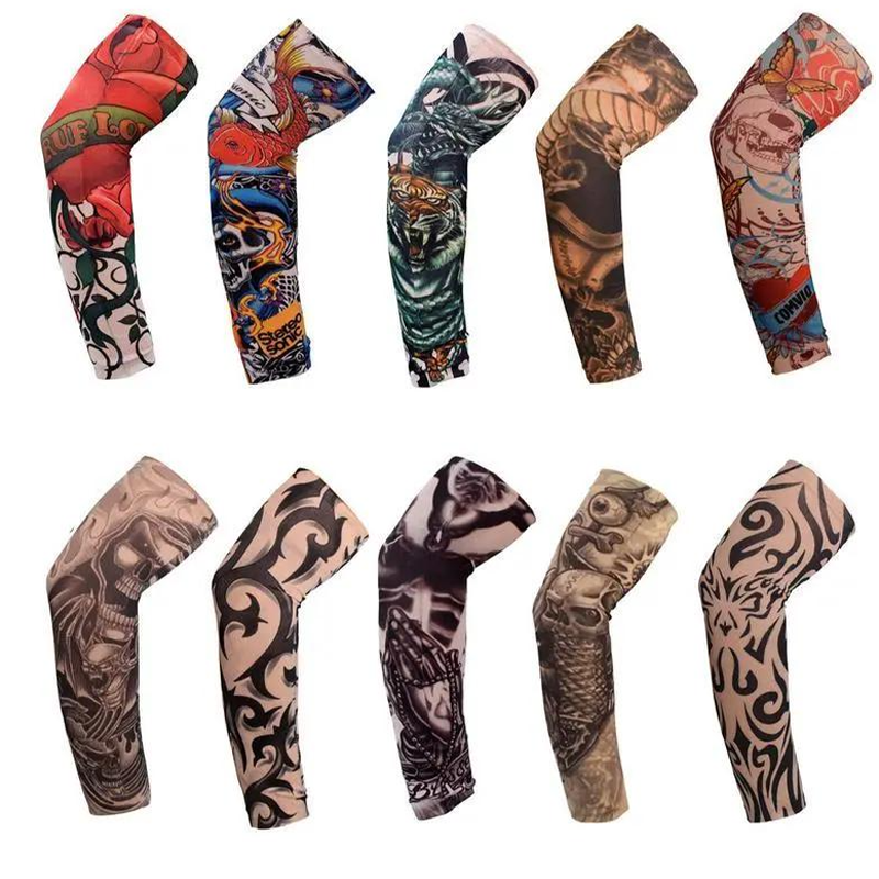 📢📢40% OFF !! ⏰Realistic Tattoo Arm Sleeves for Sun Protection