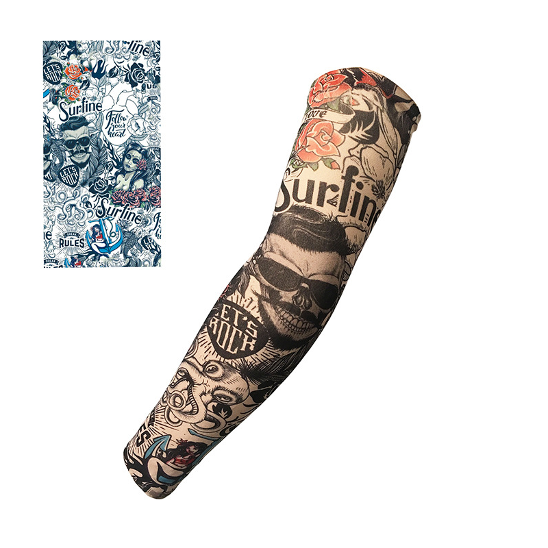 📢📢40% OFF !! ⏰Realistic Tattoo Arm Sleeves for Sun Protection