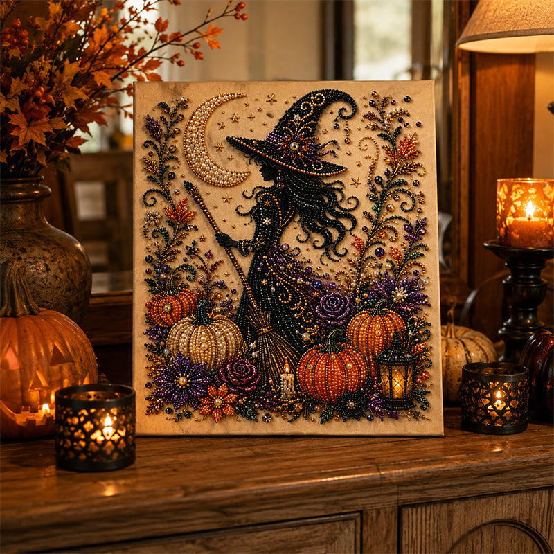 Halloween Ghost Pearl Art DIY Kit