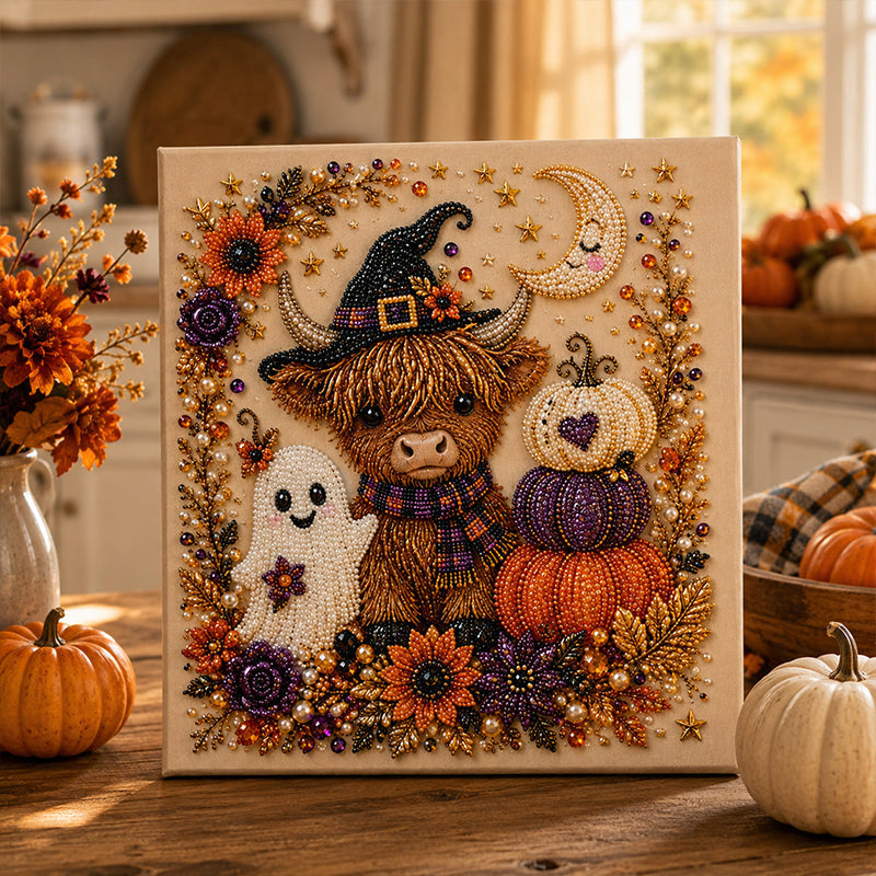 Halloween Ghost Pearl Art DIY Kit