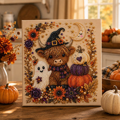 Halloween Ghost Pearl Art DIY Kit