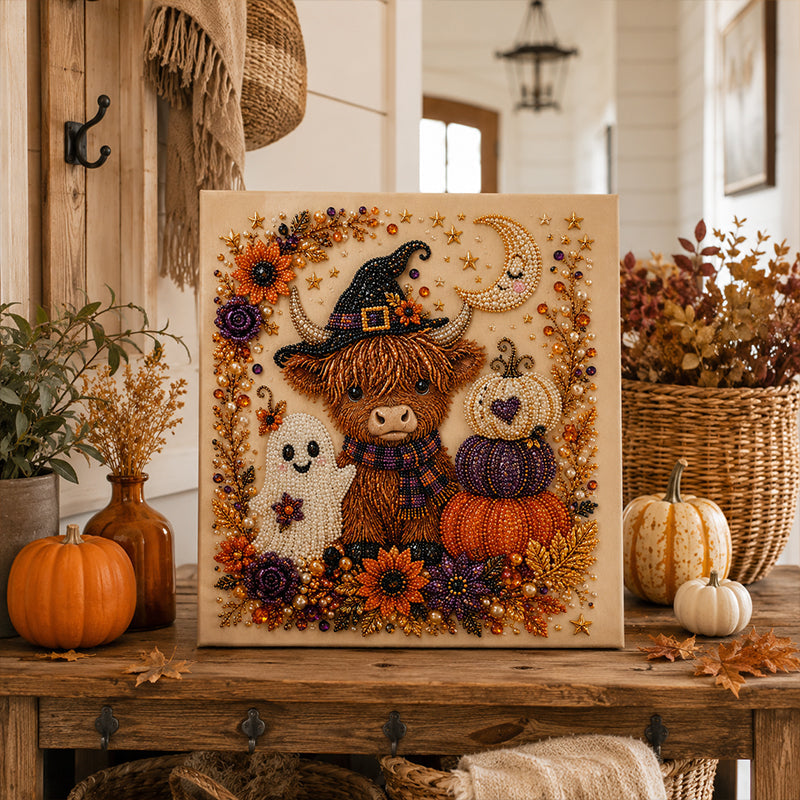 Halloween Ghost Pearl Art DIY Kit